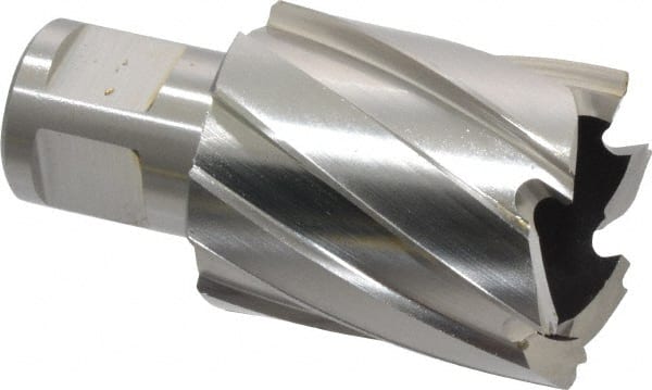 Hougen - 1-1/4" Diam x 1" Deep High Speed Steel Annular Cutter - USA Tool & Supply