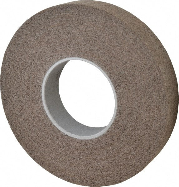 3M - 12" Diam, 5" Center Hole, Very Fine Grade, Aluminum Oxide Deburring Wheel - USA Tool & Supply