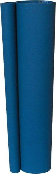 Norton - 25" Wide x 60" OAL, 80 Grit, Zirconia Alumina Abrasive Belt - Zirconia Alumina, Medium, Coated, X Weighted Cloth Backing, Wet/Dry, Series R823 - USA Tool & Supply