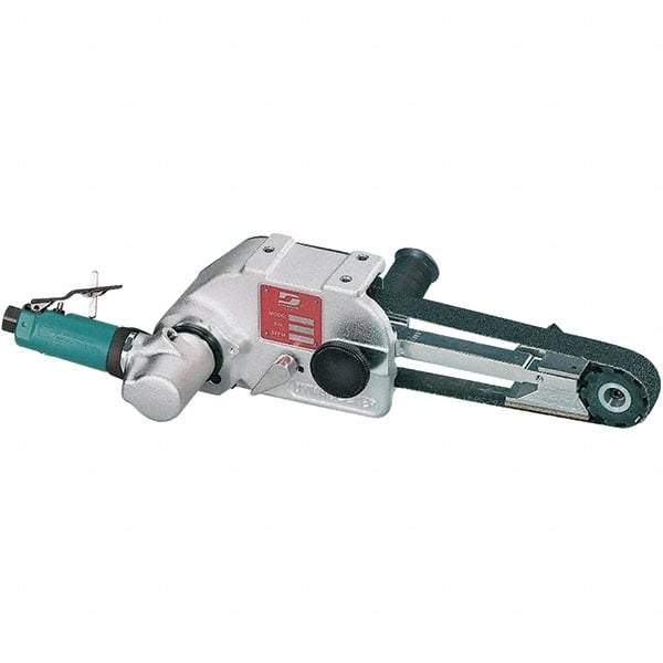 Dynabrade - 1/4 to 1 x 30 Inch, 18,000 RPM Air Belt Sander - 0.7 Hp, 1/4 NPT Inlet, 32 CFM Air Consumption, 5,890 FPM Speed - USA Tool & Supply