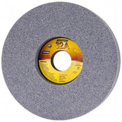 Norton - 7" Diam x 1-1/4" Hole x 1-1/2" Thick, I Hardness, 60 Grit Surface Grinding Wheel - Aluminum Oxide, Type 5, Medium Grade, 3,600 Max RPM, Vitrified Bond, One-Side Recess - USA Tool & Supply