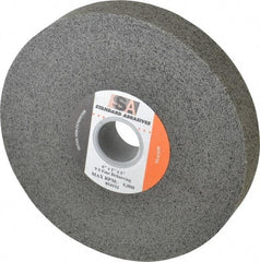 Standard Abrasives - 6" Diam, 1" Center Hole, Fine Grade, Silicon Carbide Deburring Wheel - Convolute, Density 9 Hard, 6,000 RPM - USA Tool & Supply