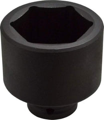 Proto - 3/4" Drive 2-1/4" Standard Impact Socket - 6 Points, 3-1/4" OAL - USA Tool & Supply