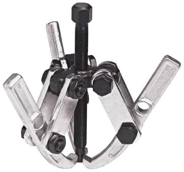 Proto - 4" Spread, 2 Ton Capacity, Gear Puller - 3-1/2" Reach, For Bearings, Gears & Pulleys - USA Tool & Supply