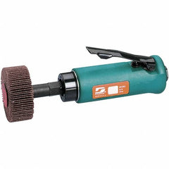 Dynabrade - 0.5 hp, 18,000 RPM Finishing Sander - 30 CFM Air Consumption, 6.21 bar Air Pressure, 1/4 NPT Inlet - USA Tool & Supply