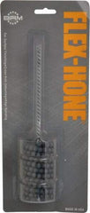 Brush Research Mfg. - 1-5/8" Bore Diam, 320 Grit, Silicon Carbide Flexible Hone - Extra Fine, 8" OAL - USA Tool & Supply