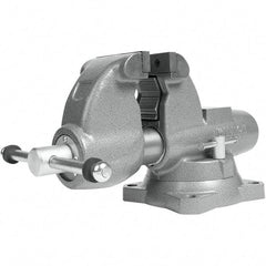 Wilton - Bench & Pipe Combination Vises Jaw Width (Inch): 4-1/2 Jaw Opening Capacity (Inch): 6 - USA Tool & Supply