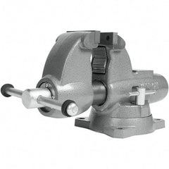 Wilton - Bench & Pipe Combination Vises Jaw Width (Inch): 3-1/2 Jaw Opening Capacity (Inch): 5 - USA Tool & Supply