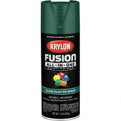 Krylon - Spray Paints Type: Acrylic Enamel Spray Paint Color: Hunter Green - USA Tool & Supply