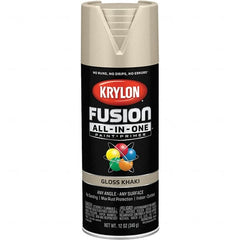 Krylon - Spray Paints Type: Acrylic Enamel Spray Paint Color: Khaki - USA Tool & Supply
