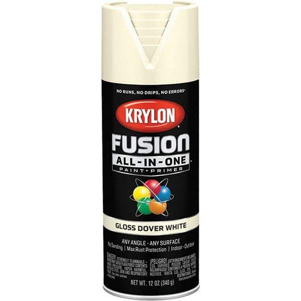Krylon - Spray Paints Type: Acrylic Enamel Spray Paint Color: Dover White - USA Tool & Supply