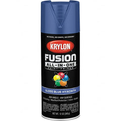 Krylon - Spray Paints Type: Acrylic Enamel Spray Paint Color: Blue Hyacinth - USA Tool & Supply