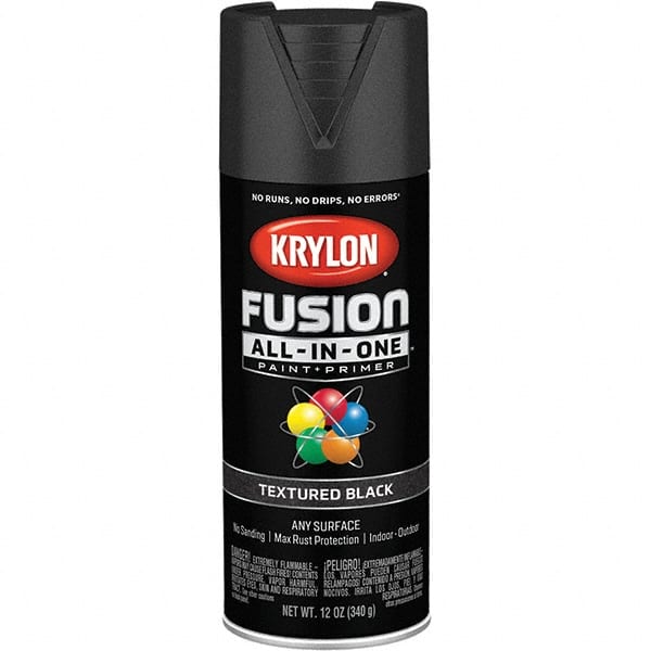 Krylon - Spray Paints Type: Acrylic Enamel Spray Paint Color: Black - USA Tool & Supply