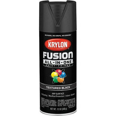 Krylon - Spray Paints Type: Acrylic Enamel Spray Paint Color: Black - USA Tool & Supply