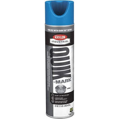 Krylon - Striping & Marking Paints & Chalks Type: Marking Paint Color Family: Blue - USA Tool & Supply