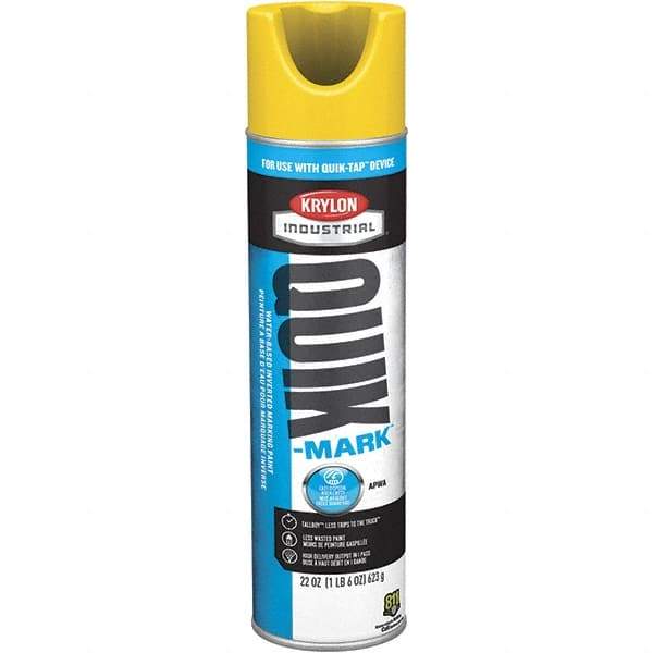 Krylon - Striping & Marking Paints & Chalks Type: Marking Paint Color Family: Yellow - USA Tool & Supply