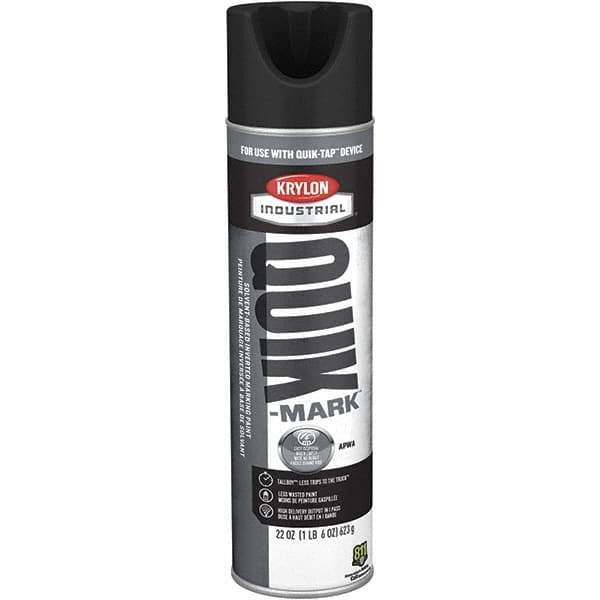 Krylon - Striping & Marking Paints & Chalks Type: Marking Paint Color Family: Black - USA Tool & Supply