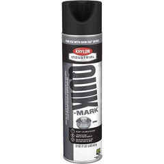 Krylon - Striping & Marking Paints & Chalks Type: Marking Paint Color Family: Black - USA Tool & Supply