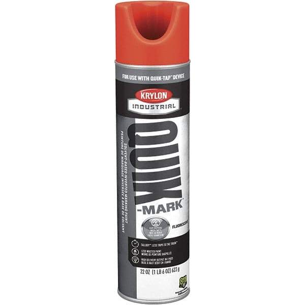 Krylon - Striping & Marking Paints & Chalks Type: Marking Paint Color Family: Red/Orange - USA Tool & Supply