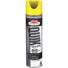 Krylon - Striping & Marking Paints & Chalks Type: Marking Paint Color Family: Yellow - USA Tool & Supply