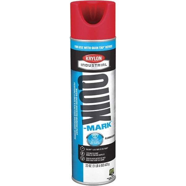 Krylon - Striping & Marking Paints & Chalks Type: Marking Paint Color Family: Red - USA Tool & Supply