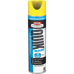 Krylon - Striping & Marking Paints & Chalks Type: Marking Paint Color Family: Yellow - USA Tool & Supply