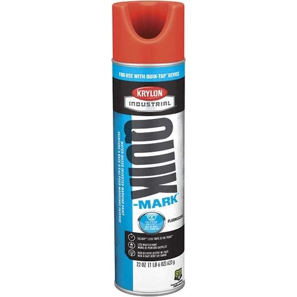 Krylon - Striping & Marking Paints & Chalks Type: Marking Paint Color Family: Red/Orange - USA Tool & Supply