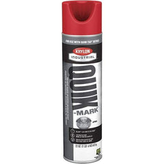 Krylon - Striping & Marking Paints & Chalks Type: Marking Paint Color Family: Red - USA Tool & Supply