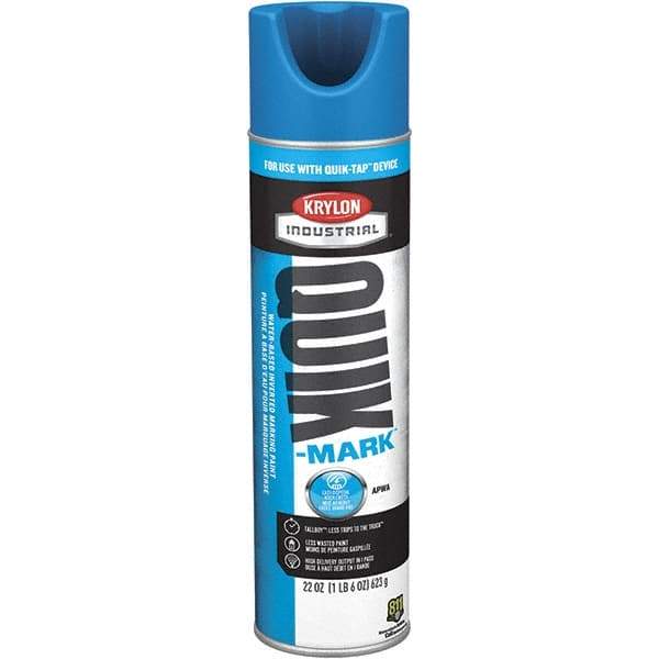 Krylon - Striping & Marking Paints & Chalks Type: Marking Paint Color Family: Blue - USA Tool & Supply