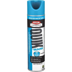 Krylon - Striping & Marking Paints & Chalks Type: Marking Paint Color Family: Blue - USA Tool & Supply