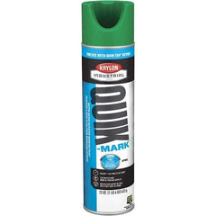 Krylon - Striping & Marking Paints & Chalks Type: Marking Paint Color Family: Green - USA Tool & Supply
