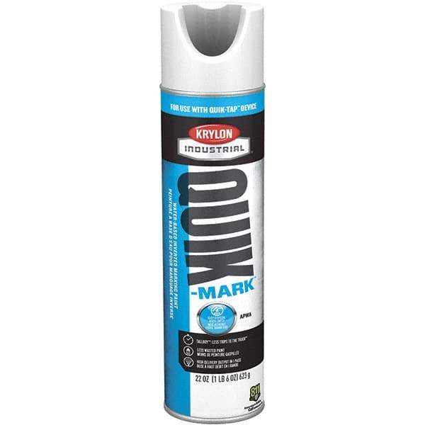 Krylon - Striping & Marking Paints & Chalks Type: Marking Paint Color Family: White - USA Tool & Supply