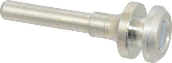 Value Collection - 3/8" Hole, Wheel Mandrel - 2-1/8" OAL, 3/8" Max Wheel Width, 1/4" Shank Diam - USA Tool & Supply