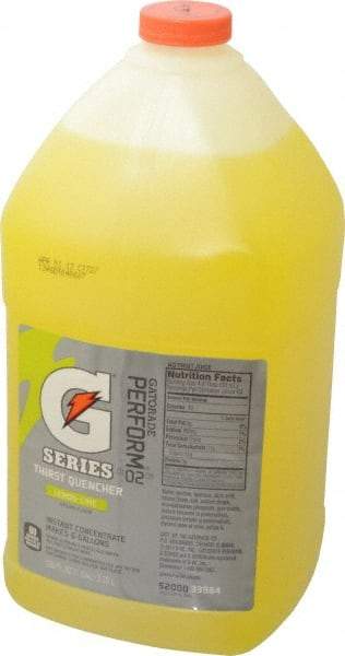 Gatorade - 1 Gal Bottle Lemon-Lime Activity Drink - Liquid Concentrate, Yields 6 Gal - USA Tool & Supply