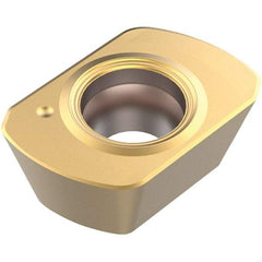 Seco - LPKW09T4420 D15 Grade MP3000 Carbide Milling Insert - TiAlN Finish, 3/16" Thick, 9.5mm Inscribed Circle - USA Tool & Supply