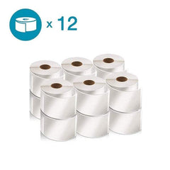 Dymo - Labels, Ribbons & Tapes Type: Shipping Label Color: White - USA Tool & Supply