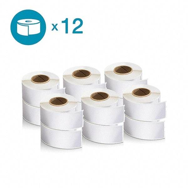 Dymo - Labels, Ribbons & Tapes Type: Address Label Color: White - USA Tool & Supply