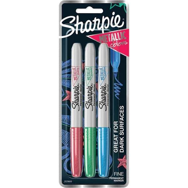 Sharpie - Markers & Paintsticks Type: Permanent Color: Assorted - USA Tool & Supply