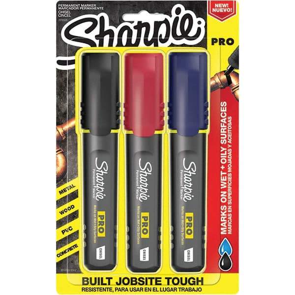 Sharpie - Markers & Paintsticks Type: Permanent Color: Assorted - USA Tool & Supply