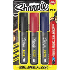 Sharpie - Markers & Paintsticks Type: Permanent Color: Assorted - USA Tool & Supply