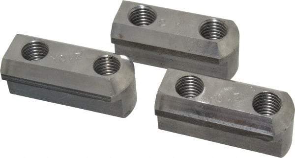 H & R Manufacturing - Lathe Chuck Jaw Nut - 10" Chuck Diam Compatible, 12mm Screw, M12 Thread - USA Tool & Supply