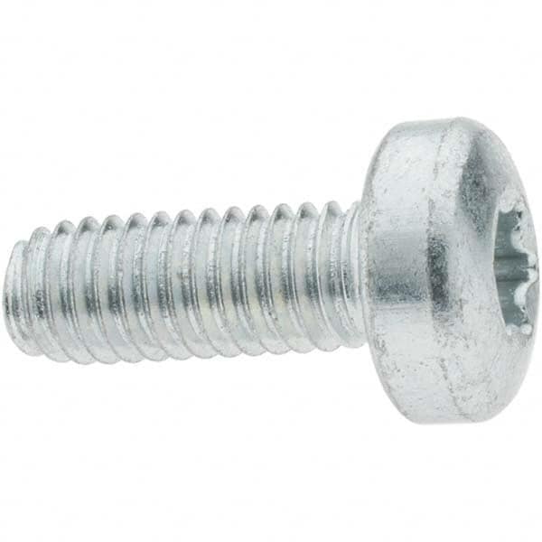 Value Collection - M6x1.0 Coarse 25mm Long 6-Lobe Pin Thread Cutting Screw - USA Tool & Supply