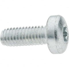 Value Collection - M6x1.0 Coarse 40mm Long 6-Lobe Pin Thread Cutting Screw - USA Tool & Supply