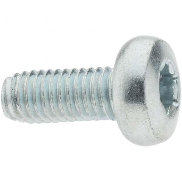 Value Collection - M6x1.0 Coarse 10mm Long 6-Lobe Pin Thread Cutting Screw - USA Tool & Supply