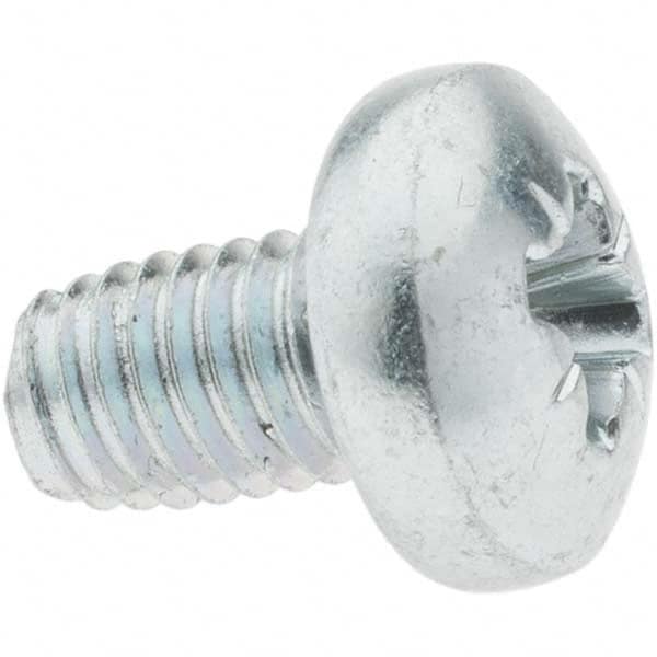 Value Collection - M5x0.8 Coarse 10mm Long Pozi Thread Cutting Screw - USA Tool & Supply