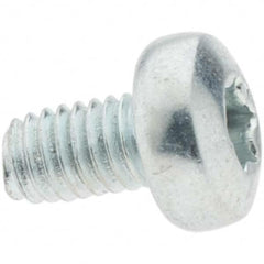 Value Collection - M3x0.5 Coarse 12mm Long 6-Lobe Pin Thread Cutting Screw - USA Tool & Supply