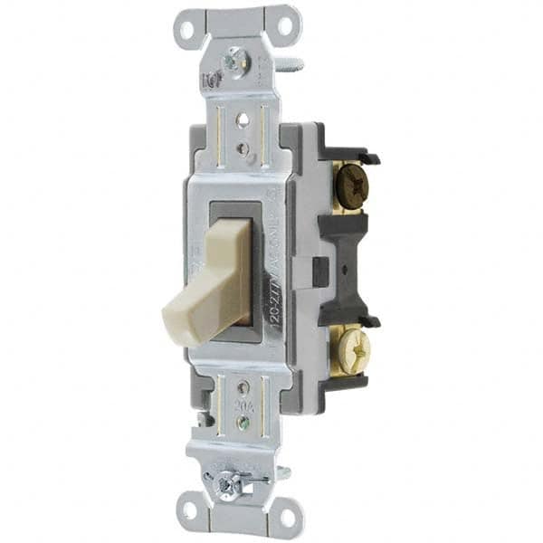 Hubbell Wiring Device-Kellems - Toggle Switches Switch Type: Medium Duty Switch Sequence: Off-On - USA Tool & Supply