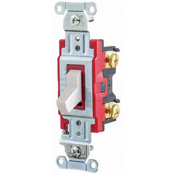 Hubbell Wiring Device-Kellems - Toggle Switches Switch Type: Heavy Duty Switch Sequence: Off-On - USA Tool & Supply