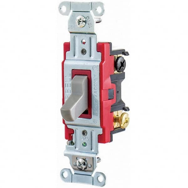 Hubbell Wiring Device-Kellems - Toggle Switches Switch Type: Heavy Duty Switch Sequence: Off-On - USA Tool & Supply