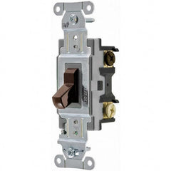 Hubbell Wiring Device-Kellems - Toggle Switches Switch Type: Medium Duty Switch Sequence: Off-On - USA Tool & Supply